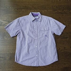 Rocawear Purple Checkered Boys Shirt Sz.10-12